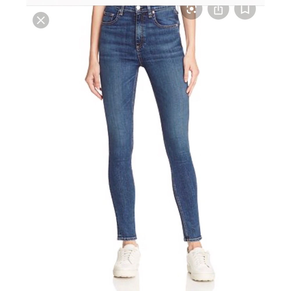 Rag & Bone Dive Skinny Jeans In Eddy